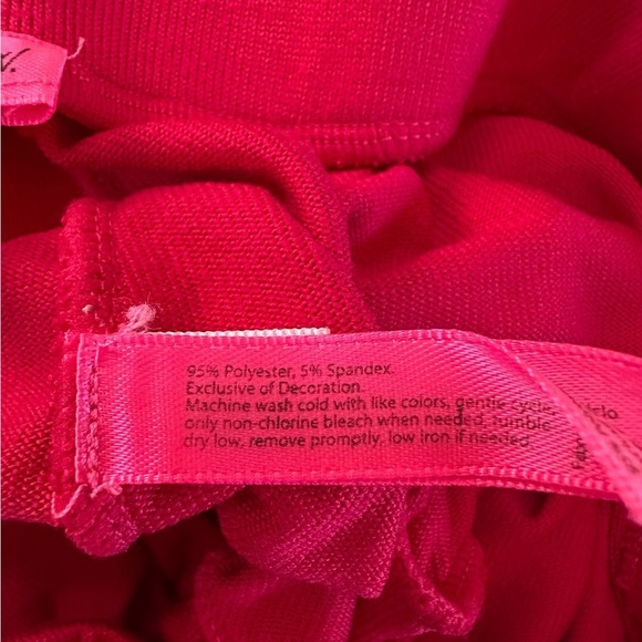 Betsey Johnson Women's Pink Shorts with Embroidered Details Size XS - Picture 15 of 17